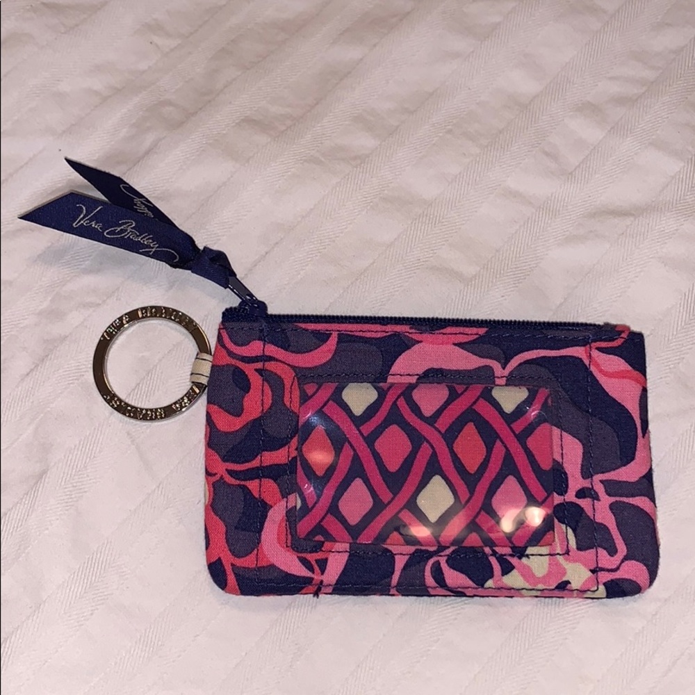 Vera Bradley coin ID purse